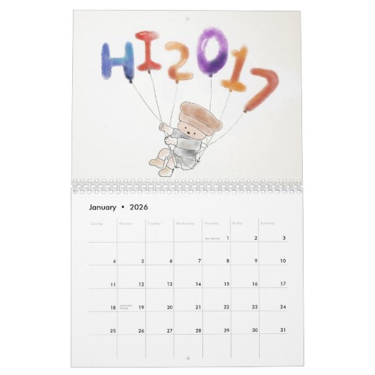 Beer-in-pet kalender 2017 (Jan 2026)