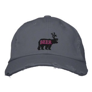 Beer in reliëfdruk pet