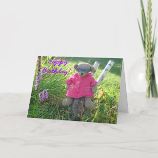 Beer-in-Shades, fijne verjaardag! Kaart