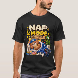 Beer in sluimermodus geactiveerd – Grappige slaper T-shirt
