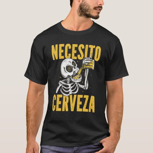 Beer in Spain T-shirt (Voorkant)