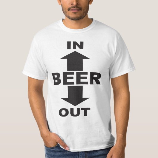 BEER IN T-SHIRT (Voorkant)