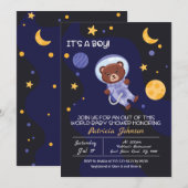 Beer in Uitnodiging uitnodigen voor uitgezonden ba (Voorkant / Achterkant)