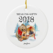 BEER-ING GIFTS 2018 Chow Porcelain Ornament (Achterkant)