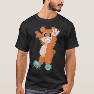 Beer Inline schaatsen Inline schaatsen Sport T-shirt