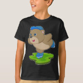 Beer Inline skating Roller schaatsen T-shirt (Voorkant)