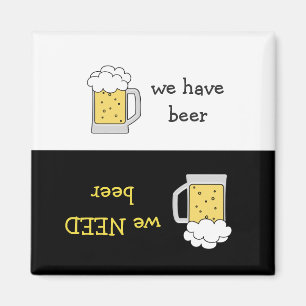 Beer Inventory Fridge Magnets Magneet