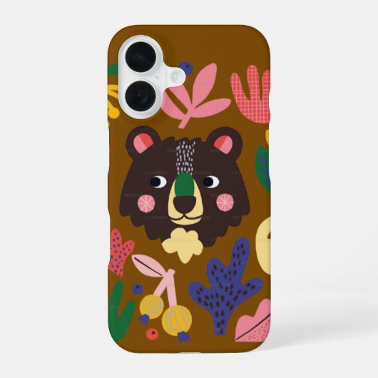 beer iPhone 16 hoesje (Achterkant)