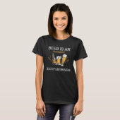 Beer is an expression of creativity and innovation t-shirt (Voorkant volledig)