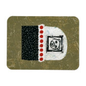 Beer is een vermoeide koelkastmagneet magneet (Horizontaal)