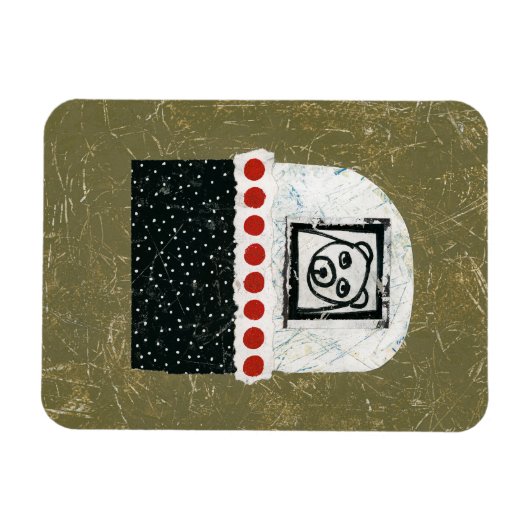 Beer is een vermoeide koelkastmagneet magneet (Horizontaal)