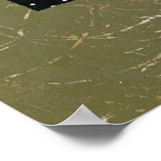 Beer is een vermoeide Posters muurkunst (Hoek)