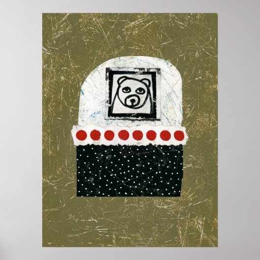 Beer is een vermoeide Posters muurkunst (Voorkant)