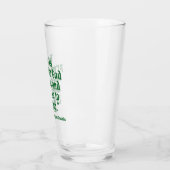 Beer is het bewijs van Funny Beer Quote Glas (Links)