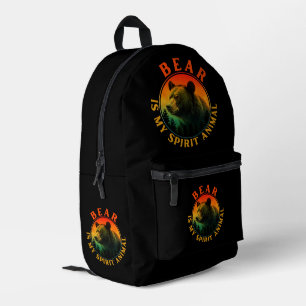Beer is mijn dier van de geest bedrukte rugzak