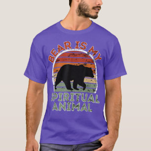 Beer is mijn Spiritueel dier - Funny Dierenvriend T-shirt