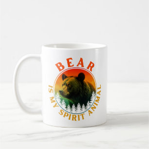 Beer is mijn spirituele dier koffiemok