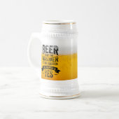 Beer is niet de antwoordenbalk bierpul (Voorkant links)