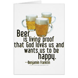 Beer is Proof (Franklin)
