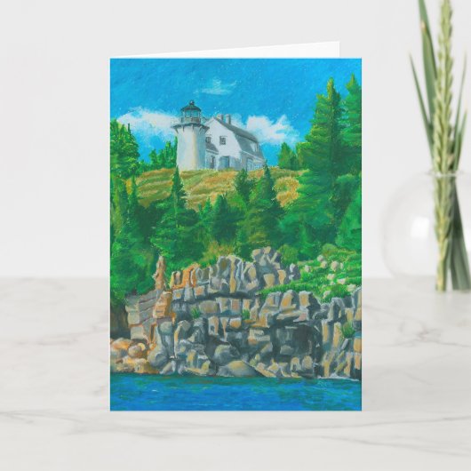 Beer Island Lichtschilderij Bedankkaart (Voorkant)