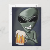 Beer It's What We're Drinking II Postcard Briefkaart (Voorkant / Achterkant)