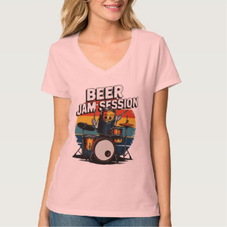 Beer Jam Session T-shirt - Leuk bier Graphic voor