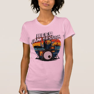 Beer Jam Session T-shirt - Leuk bier Graphic voor