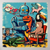 'Beer jarig' Poster (Voorkant)