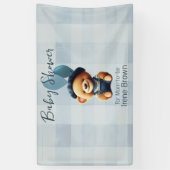 Beer Jean Baby shower Horizontale Banner (Verticaal)