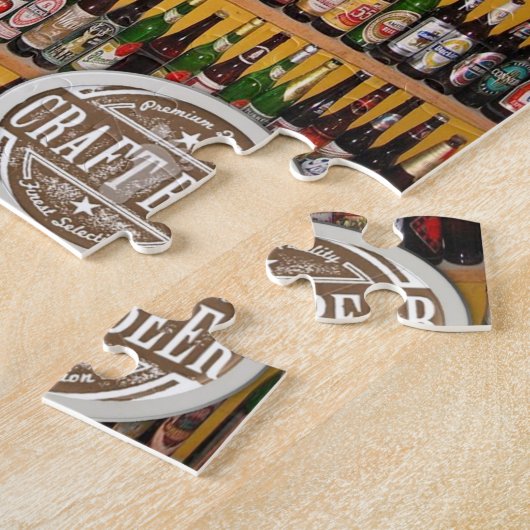 Beer Jigsaw Puzzle It's Corona Time Legpuzzel (Zijkant)