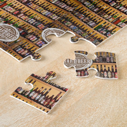 Beer Jigzaag Puzzle Legpuzzel (Zijkant)