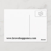 Beer Joker Briefkaart (Achterkant)