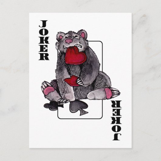 Beer Joker Briefkaart (Voorkant)