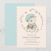  Beer jongens Birthday Uitnodiging (Voorkant / Achterkant)