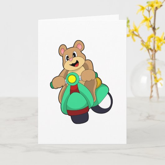 Beer Kaart (Gele Bloem)