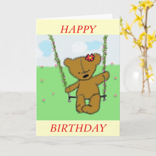 beer kaart (Gele Bloem)