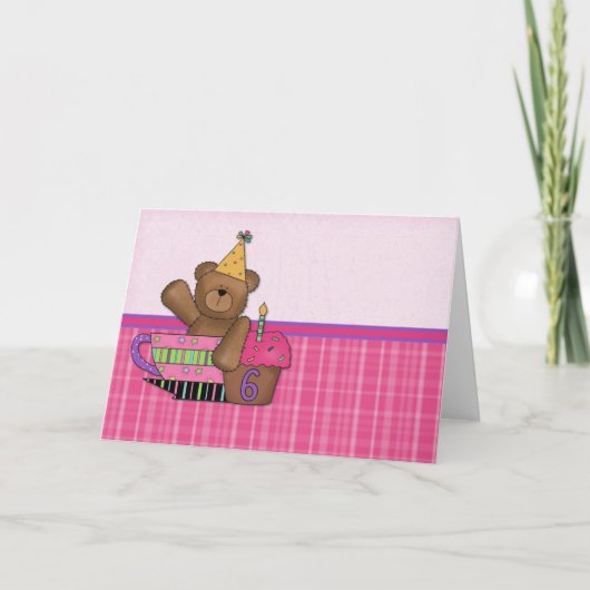 Beer  Kaart 6 jaar (Voorkant)