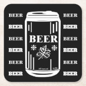 Beer kan kartonnen onderzetters (Voorkant)