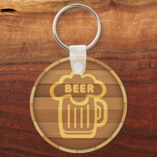 Beer Keg Sleutelhanger (Voorkant)