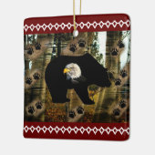 Beer Keramisch Ornament (Links)