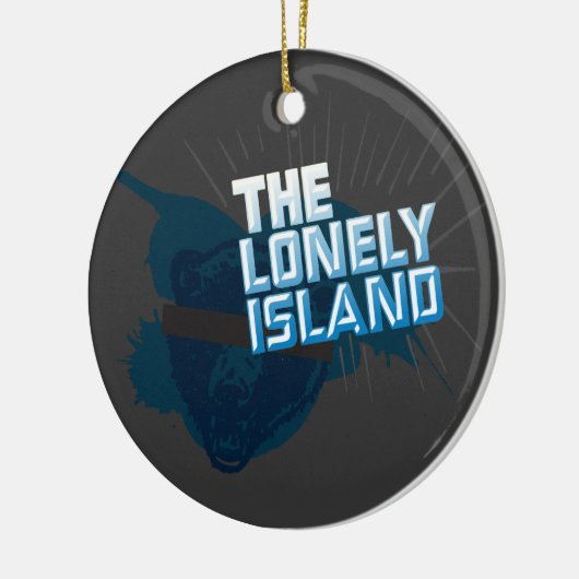 Beer Keramisch Ornament (Links)