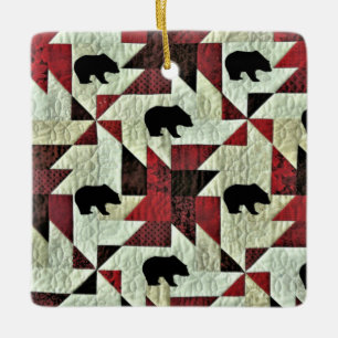 Beer Keramisch Ornament