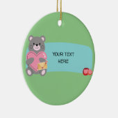 BEER  KERAMISCH ORNAMENT (Rechts)