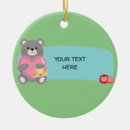 BEER  KERAMISCH ORNAMENT