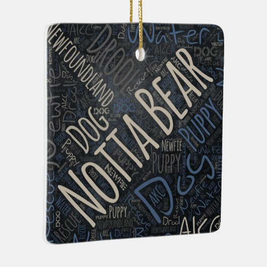 Beer keramisch Ornament (Rechts)