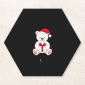 Beer Kerst (3) Kartonnen Onderzetters (Voorkant)