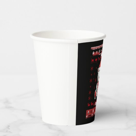 Beer Kerst (5) Papieren Bekers (Rechts)