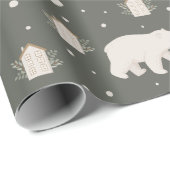 Beer kerst cadeaupapier (Rol Hoek)