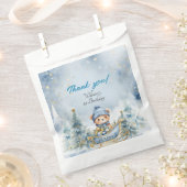 Beer Kerst Eerste Verjaardag Winter Bedankzakje (Geknipt)