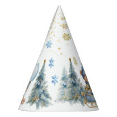 Beer Kerst Eerste Verjaardag Winter Feesthoedjes (Links)